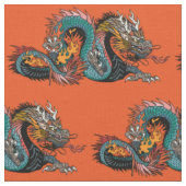 Drache Stoff (Nahaufnahme)