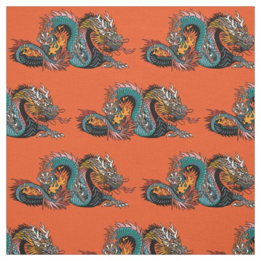 Drache Stoff (Muster)