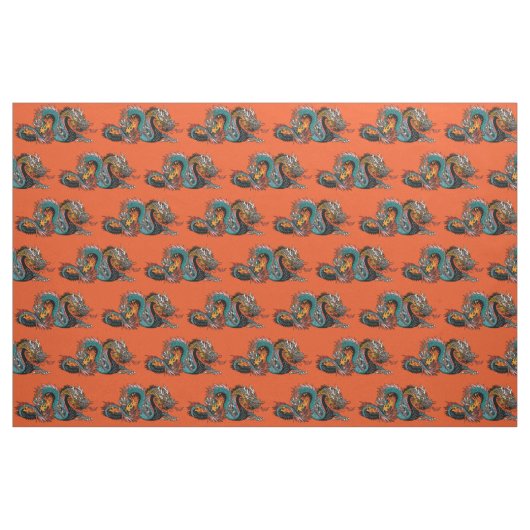 Drache Stoff (Fat Quarter (45,7 x 55,9 cm))