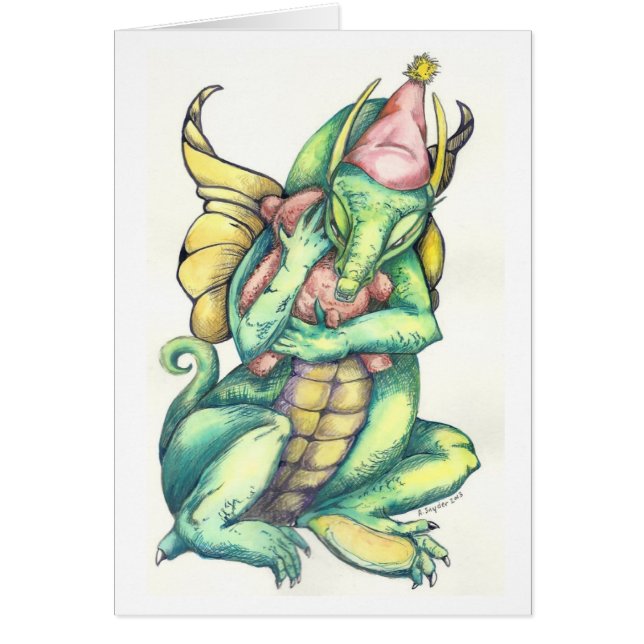 Drache-streichelnTeddybär für Komfort (Vorne)