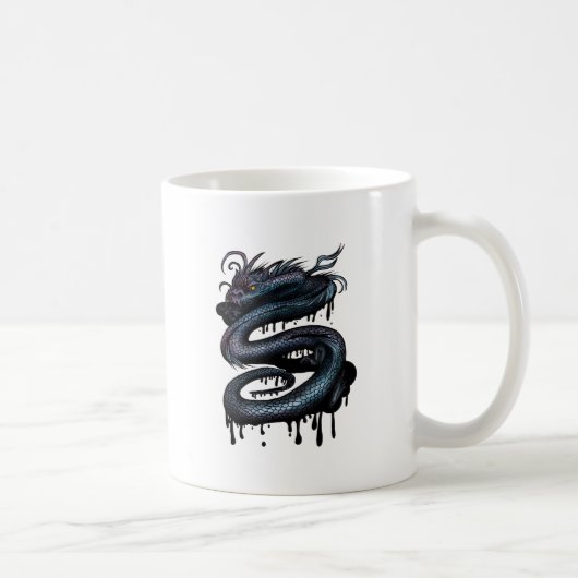 Drache-Strudel Kaffeetasse (Rechts)