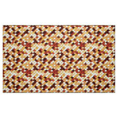 "Drache stuft" - Schokolade, Tan, Rost und Creme Stoff (Fat Quarter (45,7 x 55,9 cm))