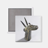 Drache, Symbol des Gottes Marduk, Spätassyrischer Magnet (Vorderseite/Rückseite)