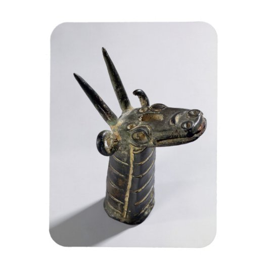 Drache, Symbol des Gottes Marduk, Spätassyrischer Magnet (Vertikal)