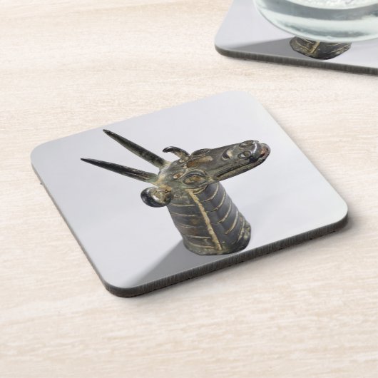 Drache, Symbol des Gottes Marduk, spätes Assyrian Getränkeuntersetzer (Linke Seite)