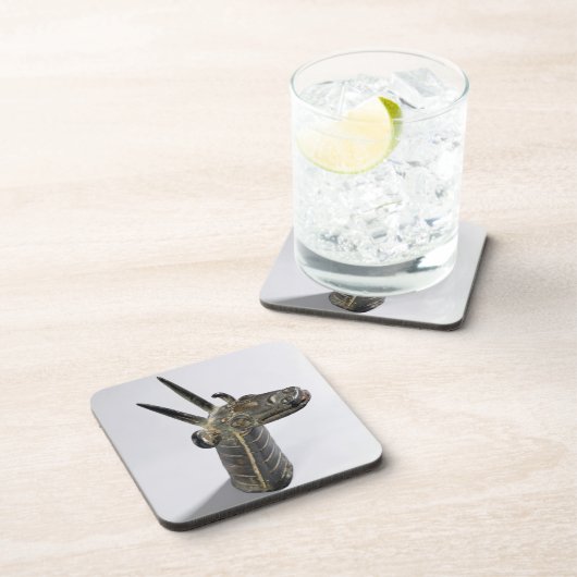 Drache, Symbol des Gottes Marduk, spätes Assyrian Getränkeuntersetzer (Rechte Seite)