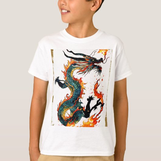 Drache T-Shirt (Vorderseite)
