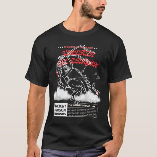 Drache T-Shirt (Vorderseite)