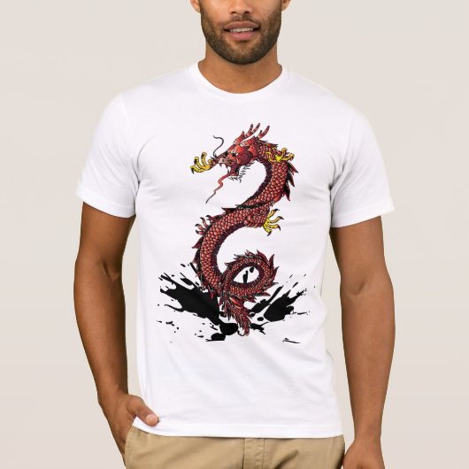 DRACHE-T - SHIRT FÜR MÄNNER (Vorderseite)