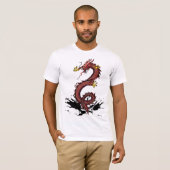 DRACHE-T - SHIRT FÜR MÄNNER (Vorne ganz)