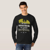 Drache T-Shirt Ich schiebe nicht auf Ich mache Sid (Vorne ganz)