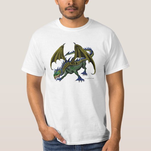 Drache-T - Shirtentwurf T-Shirt (Vorderseite)