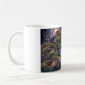 "Drache-Tänzer-" Keramik-Tasse Kaffeetasse (Links)