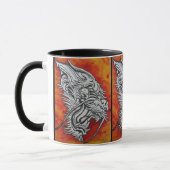 Drache-Tasse durch Dana Tyrrell Tasse (Links)