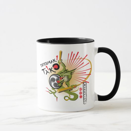 Drache-Tasse II (Kanjifahne) Tasse (Rechts)