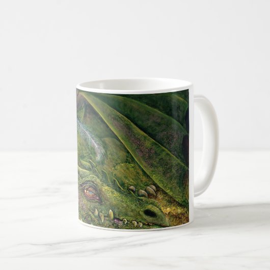 Drache-Tasse Kaffeetasse (VorderseiteRechts)