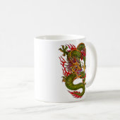 Drache-Tasse Kaffeetasse (VorderseiteRechts)