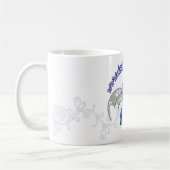 Drache-Tasse mit mit Filigran geschmücktem Kaffeetasse (Links)