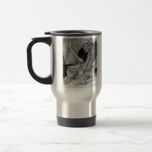 Drache-Tasse Reisebecher (Links)