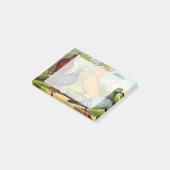 Drache-Tauben-Vögel Post-it Klebezettel (angewinkelt)
