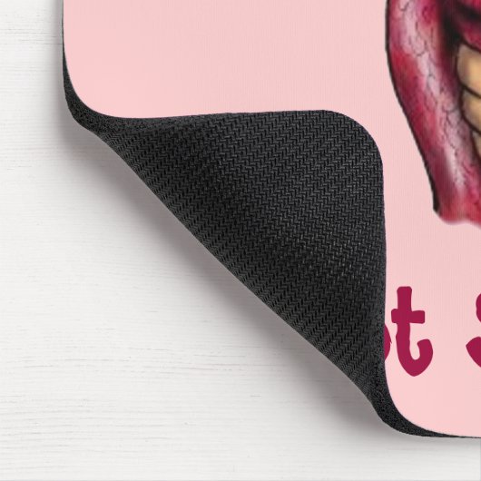 Drache Thaddeus Osbert got Zucker Mousepad (Ecke)