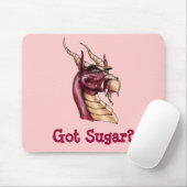 Drache Thaddeus Osbert got Zucker Mousepad (Mit Mouse)