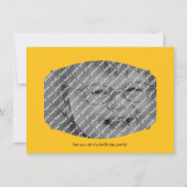 Drache-Thema-Geburtstag Einladung (Rückseite)