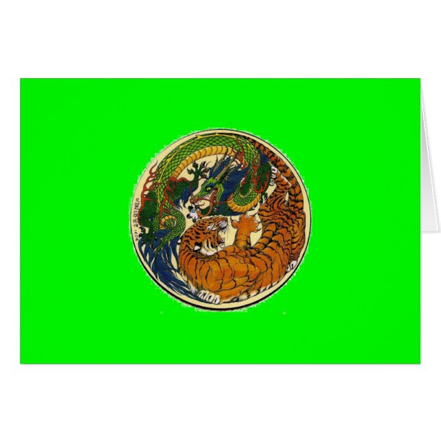 DRACHE-TIGER (Vorderseite (Horizontal))