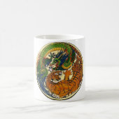 DRACHE-TIGER KAFFEETASSE (Mittel)