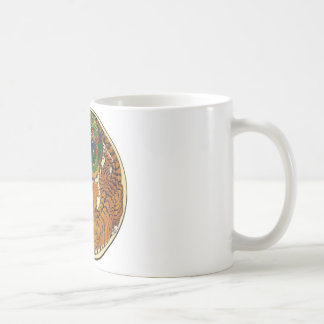 DRACHE-TIGER KAFFEETASSE