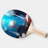 Drache Tischtennis Schläger (Seitenansicht)