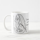 Drache-Totem-Tasse Kaffeetasse (Links)