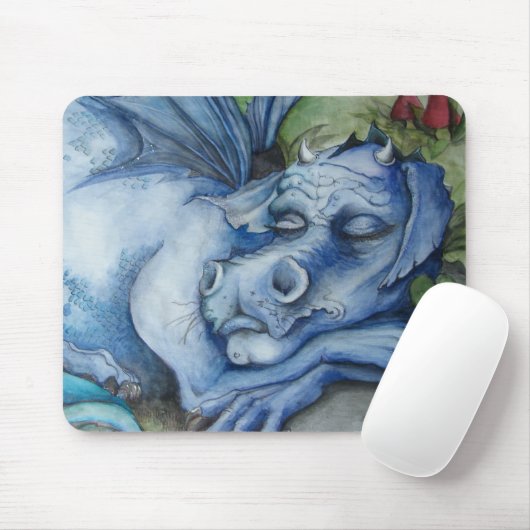 Drache träumt Mousepad (Mit Mouse)