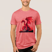 DRACHE Tri-Blend SHIRT (Vorderseite)