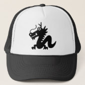 Drache Truckerkappe (Vorderseite)