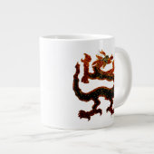 Drache-Tunnel-bohrwagenTasse Jumbo-Tasse (Vorderseite Rechts)