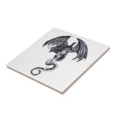 Drache-u. Klinge-Fliese Fliese (Seite)