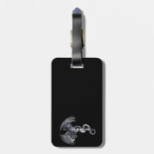 Drache-u. Klinge-Gepäckanhänger Gepäckanhänger (Rückseite vertikal)