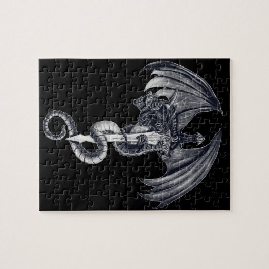 Drache-u. Klinge-Puzzlespiel Puzzle (Horizontal)