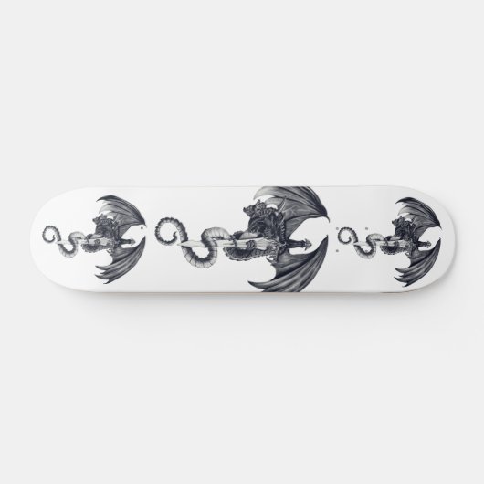 Drache-u. Klinge-Skateboard Skateboard (Horizontal)