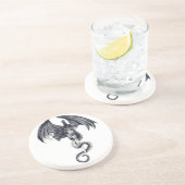 Drache-u. Klinge-Untersetzer Getränkeuntersetzer (Seite)