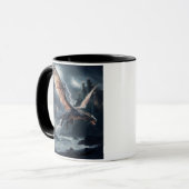 Drache über dem Schloss. Tasse (Vorderseite Links)