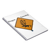 Drache-Überfahrt Notizblock (Rechte Seite)