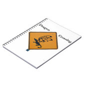 Drache-Überfahrt Notizblock (Linke Seite)