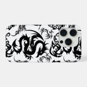 Drache Umrissmuster 05.b.DOLP01 iPhone Hülle (Rückseite (Horizontal))