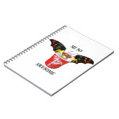 Drache und chinesische Schale Notizblock (Linke Seite)