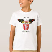 Drache und Chinesischer Cup T-Shirt (Vorderseite)