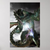 Drache und die Zauberin Poster (Vorne)
