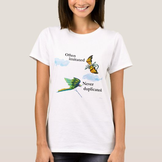 Drache und Drache T-Shirt (Vorderseite)