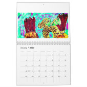 Drache und Edelsteine Kalender (Jan 2026)